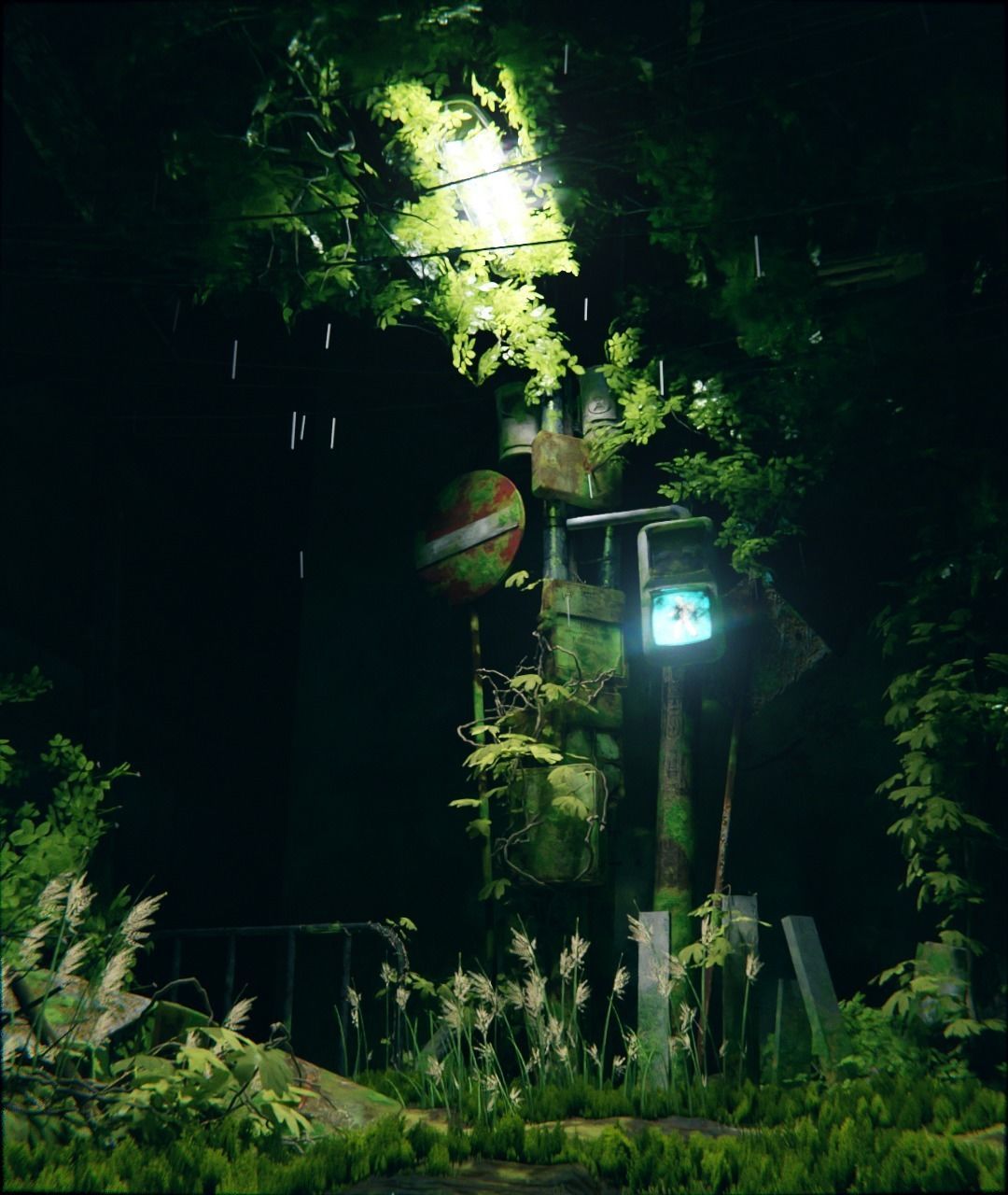 NIGHT Blender scene file 3D model_9