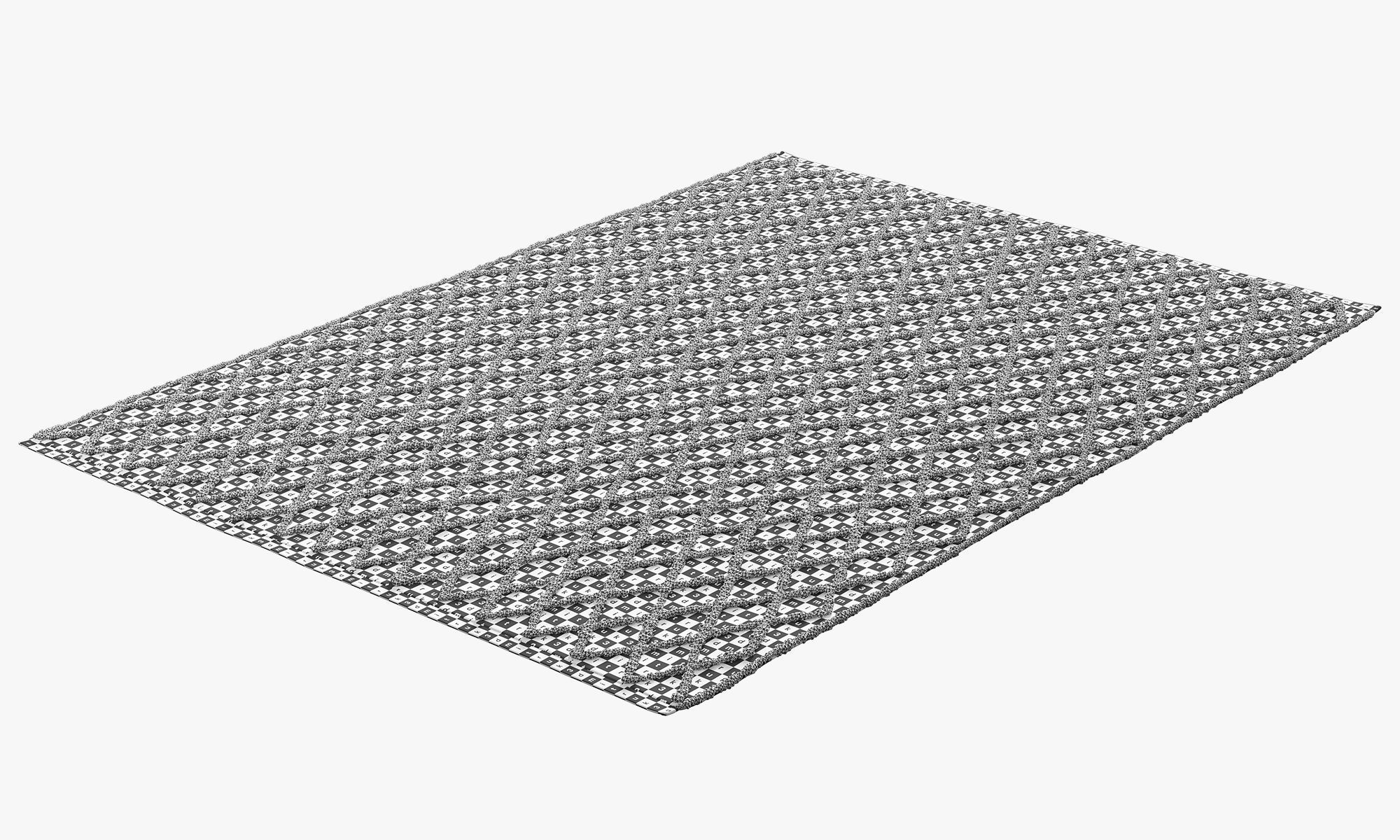 Joybird Demi Rug 3D model_15