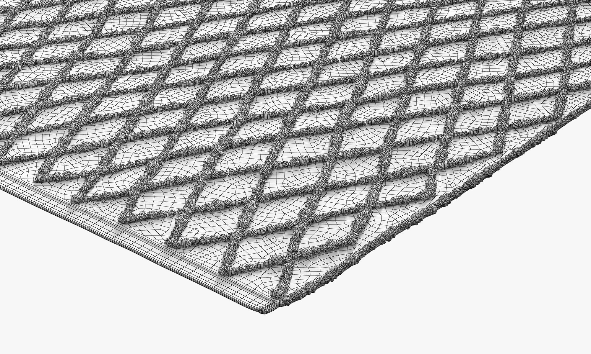 Joybird Demi Rug 3D model_12