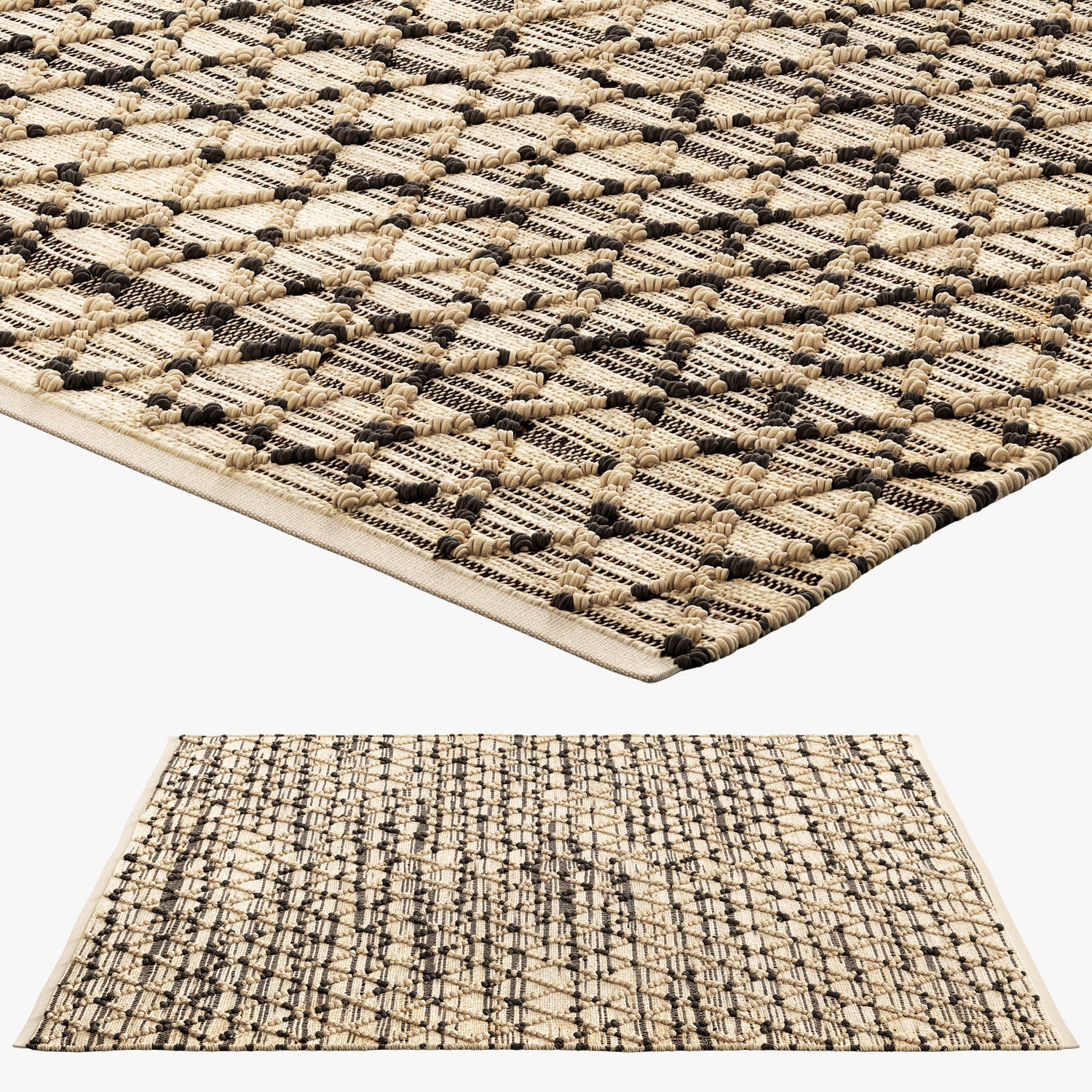 Joybird Demi Rug 3D model_1