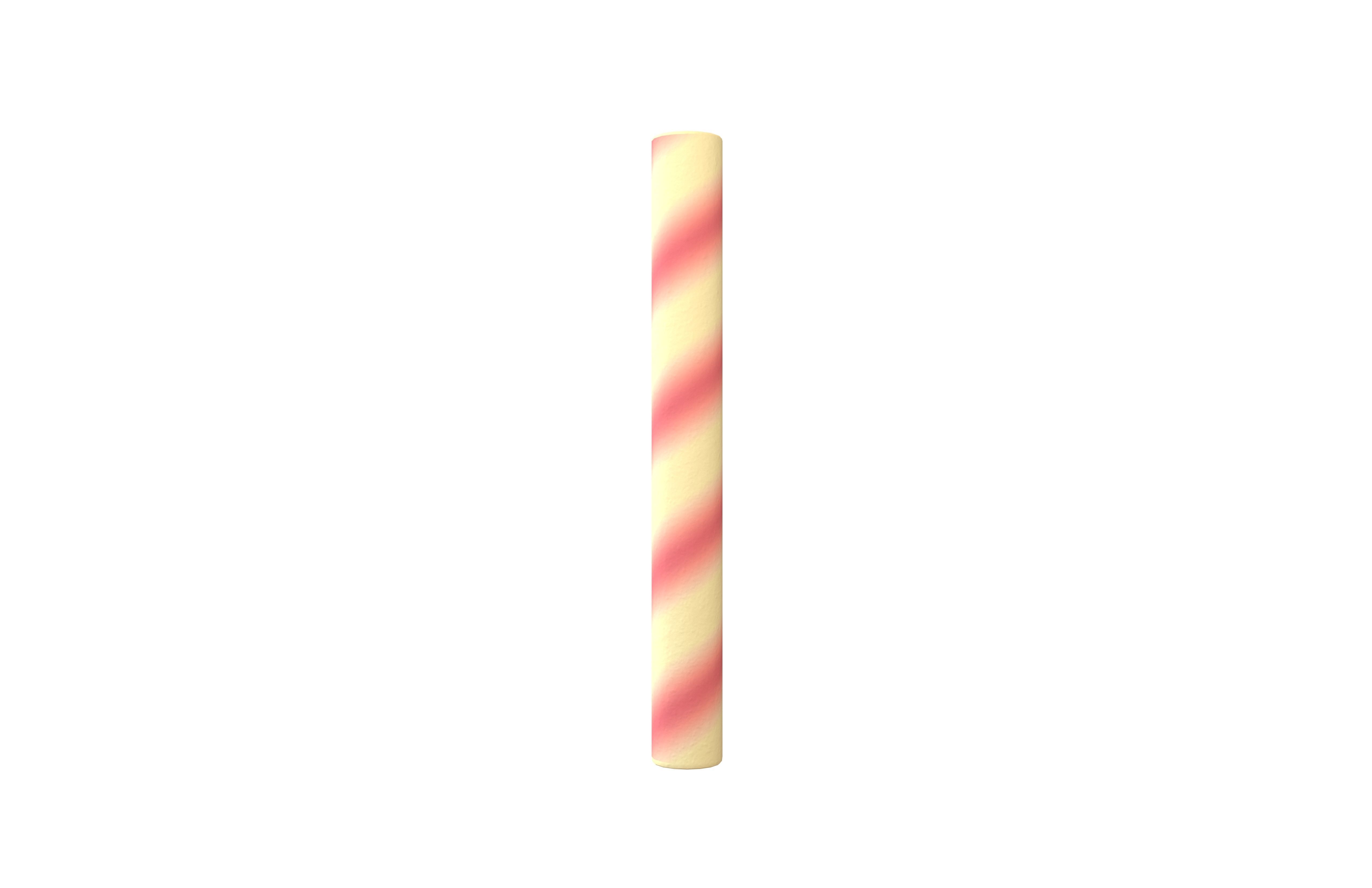 Chocolate Cream Wafer Sticks V1 003 Low-poly 3D model_1