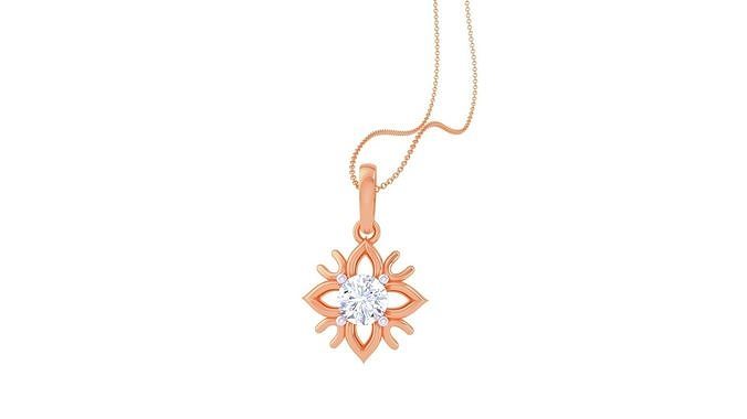 Light Solitaire Pendant Earrings Set 3dm stl obj mtl gltf glb 3D print model