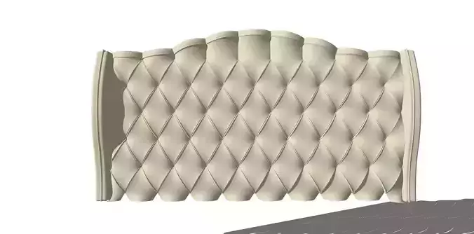 bed head model sketchup