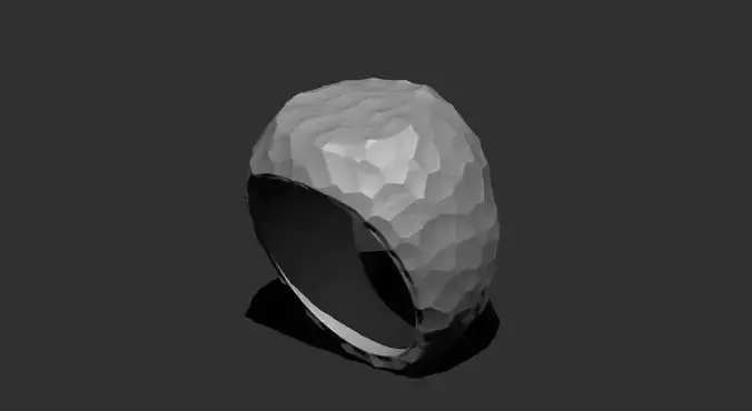 Volcanic Ring 3D print model