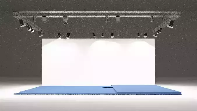 Teather Spotlights and for stand 3D print model