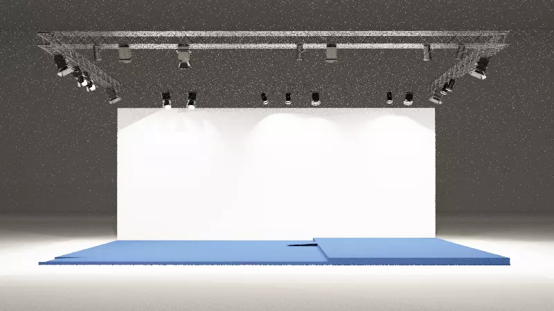 Teather Spotlights and for stand 3D print model