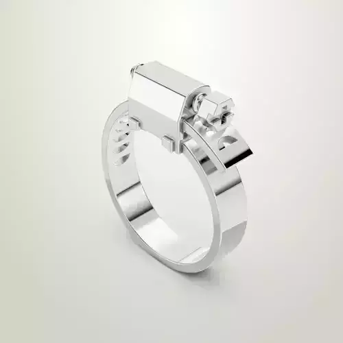 Clamp ring 3D print model