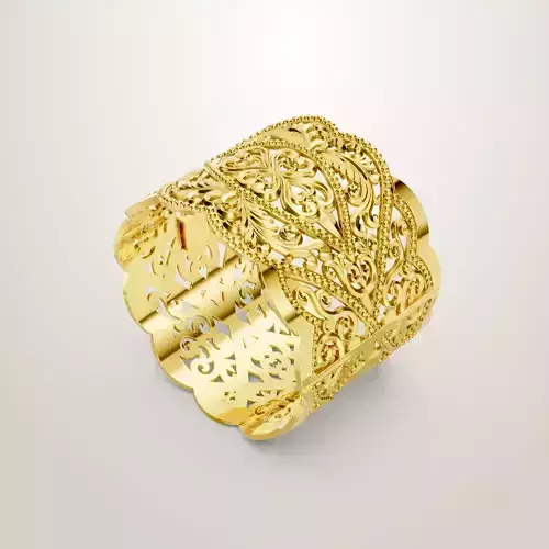 scrollwork bangle