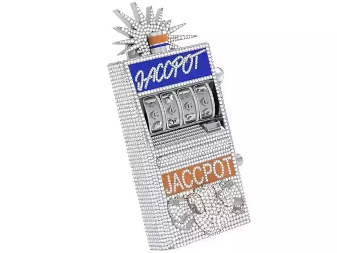 Slot Machine Pendant 4574