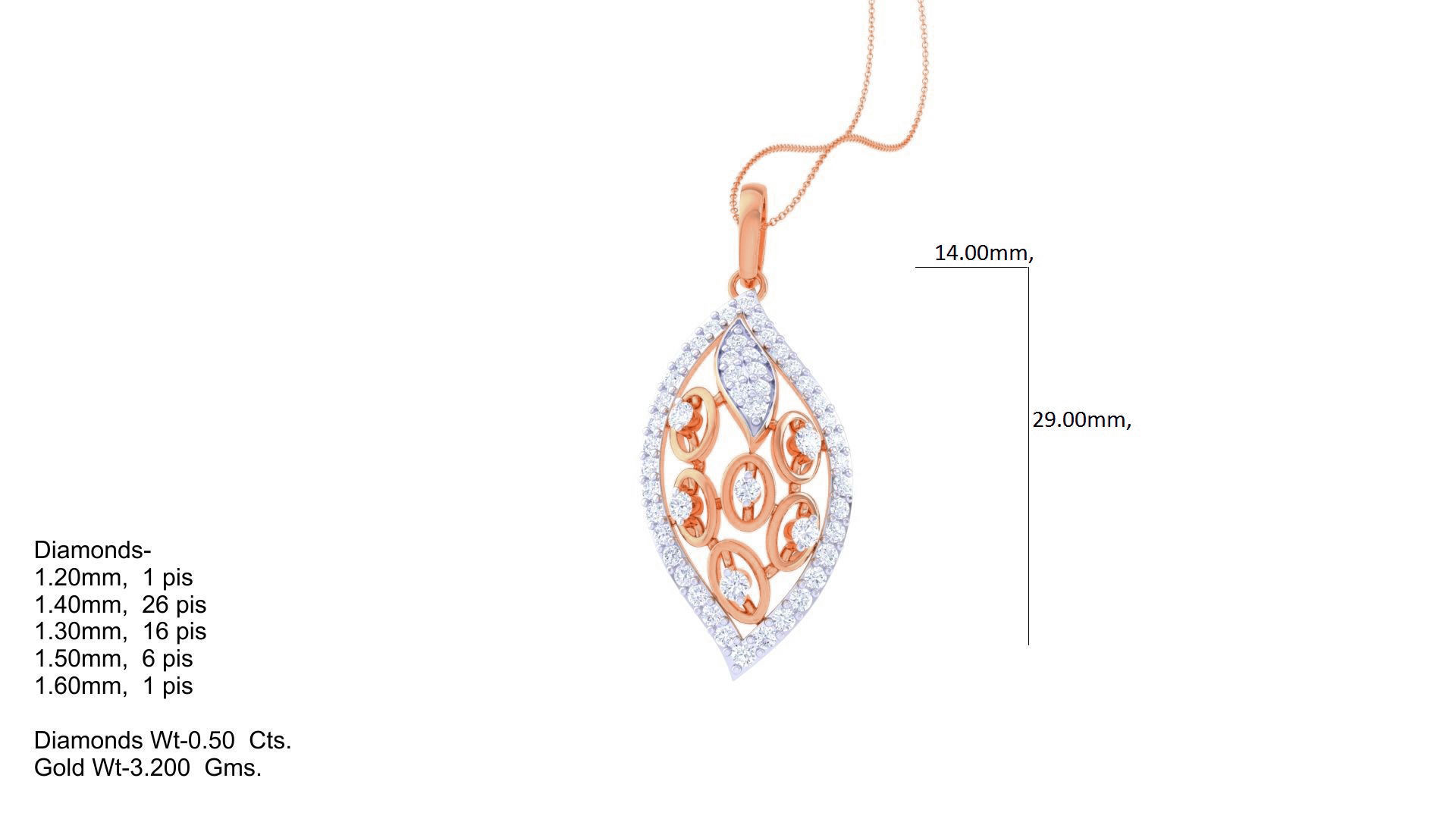 High Jewelry Pendant Earrings Set 3dm stl obj mtl gltf glb 3D print model_13