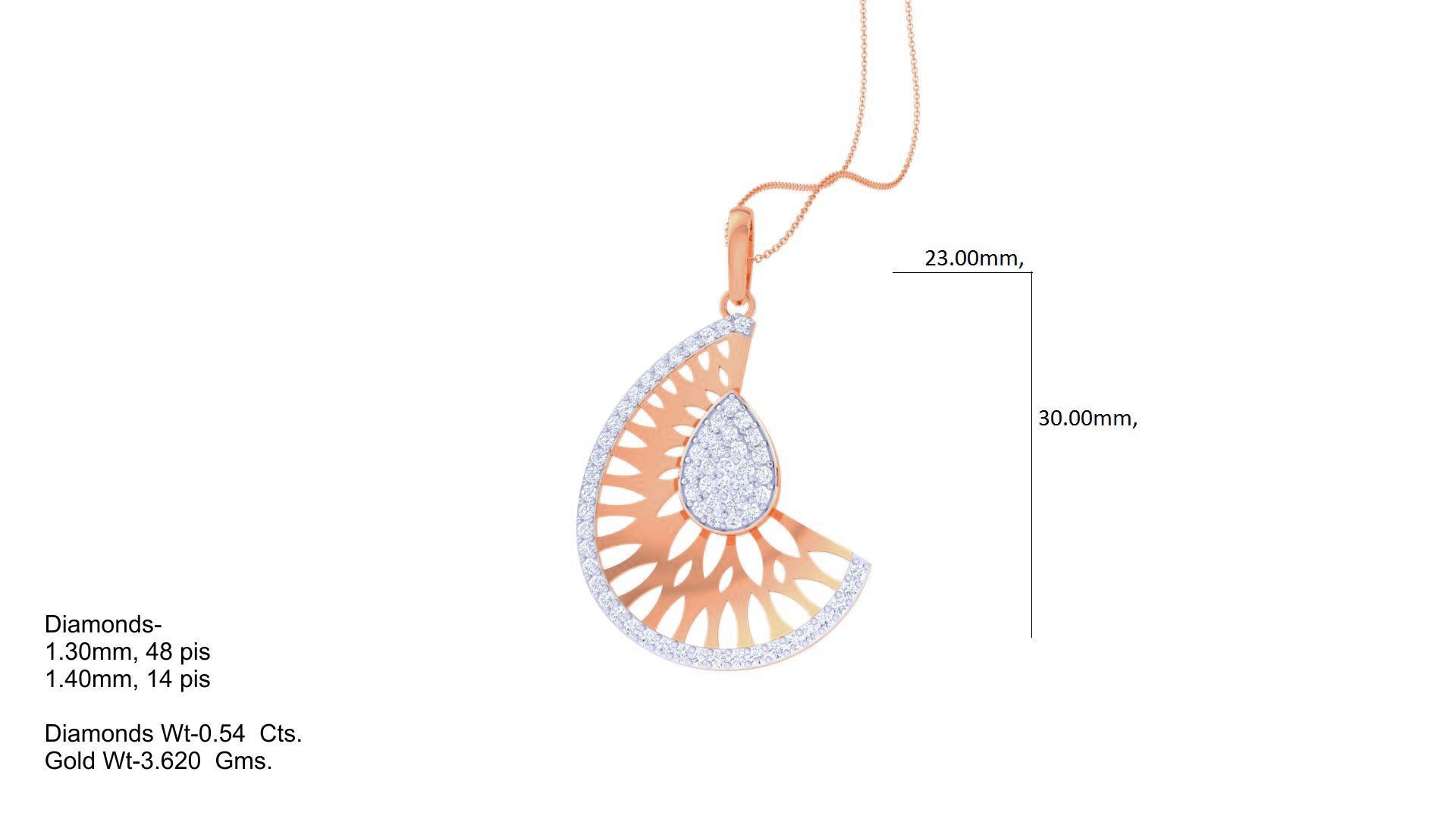 High Jewelry Pendant Earrings Set 3dm stl obj mtl gltf glb 3D print model_13