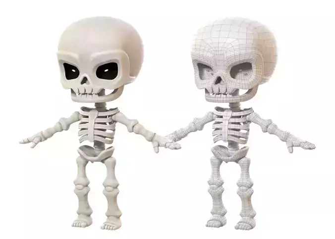 Skeleton Basemesh  3D model