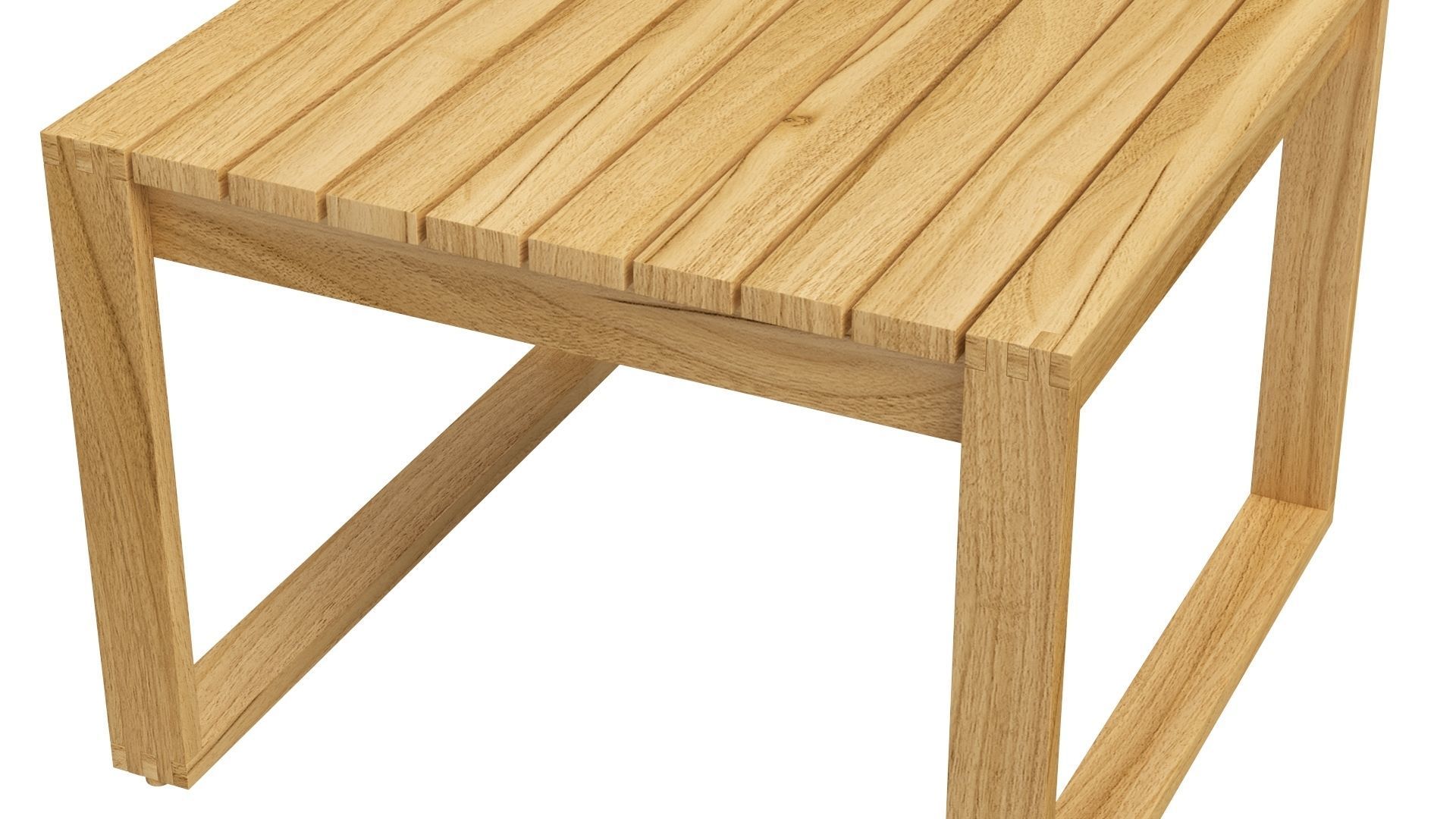 Carl Hansen and Son BK16 Side Table 3D model_3