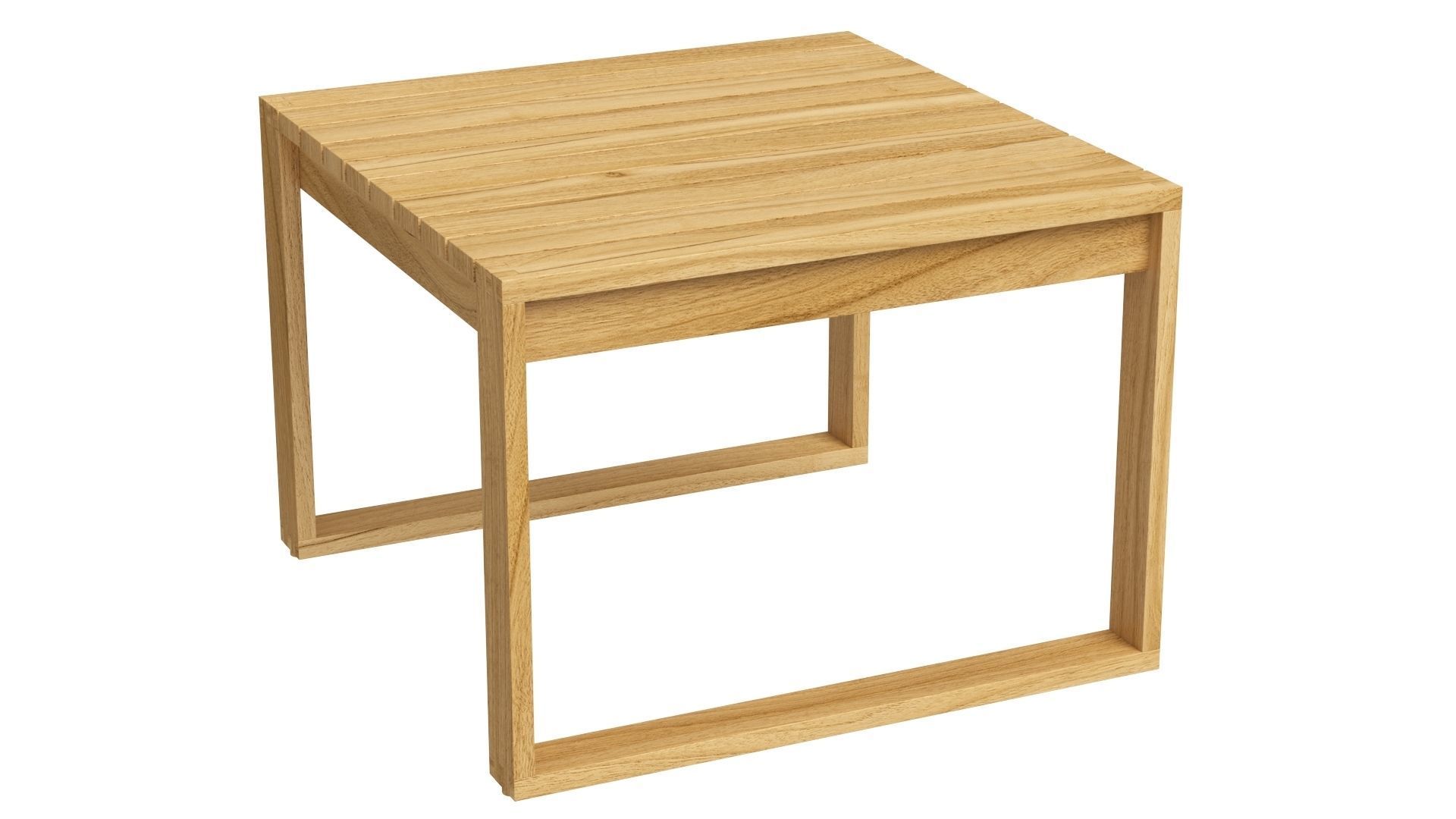 Carl Hansen and Son BK16 Side Table 3D model_1