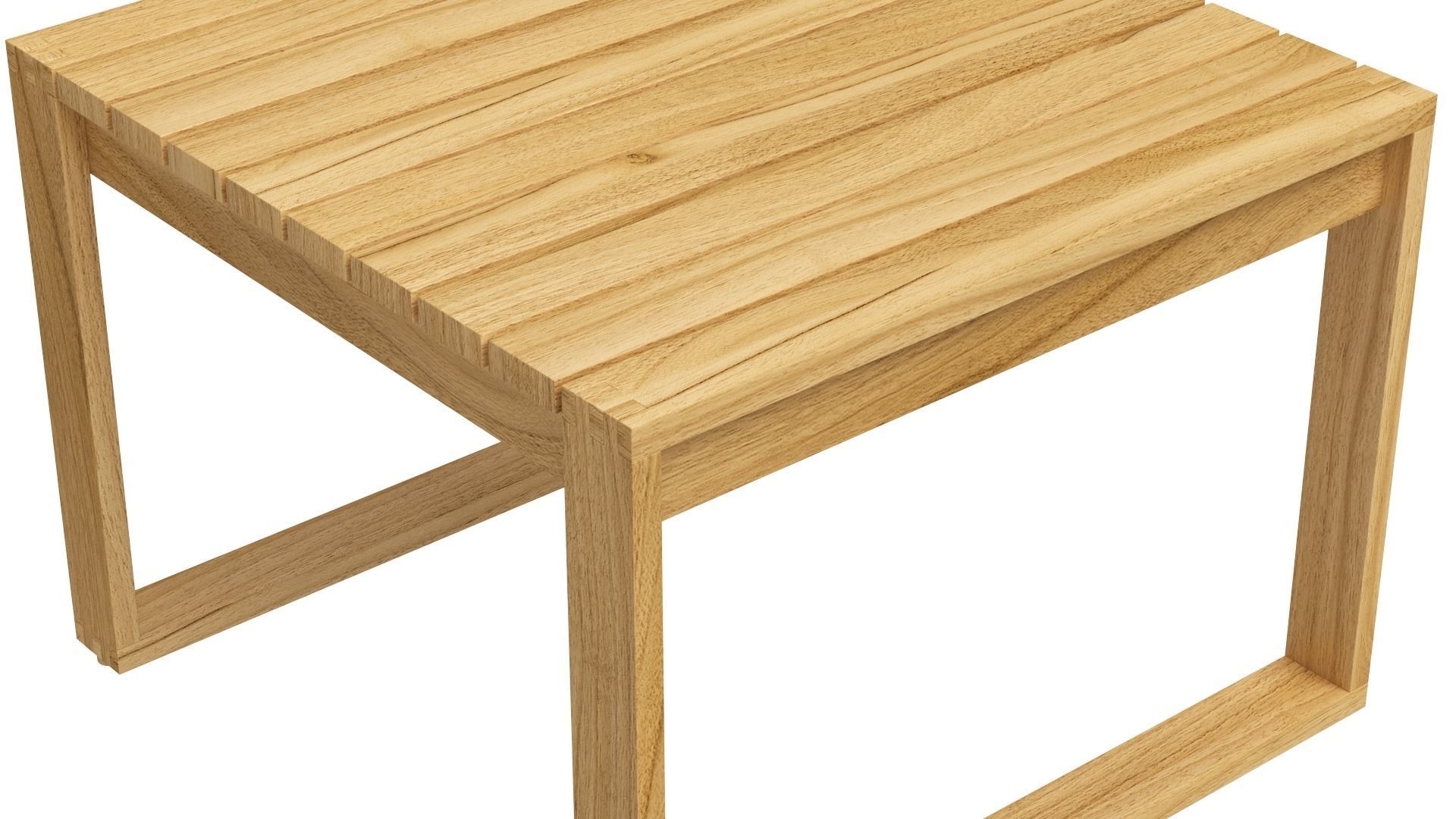 Carl Hansen and Son BK16 Side Table 3D model_4