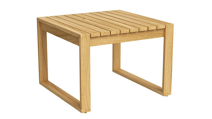 Carl Hansen and Son BK16 Side Table 3D model