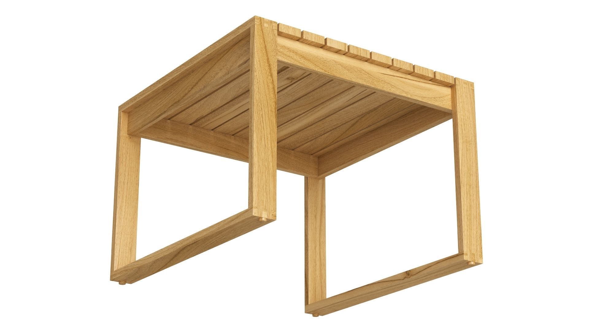 Carl Hansen and Son BK16 Side Table 3D model_2