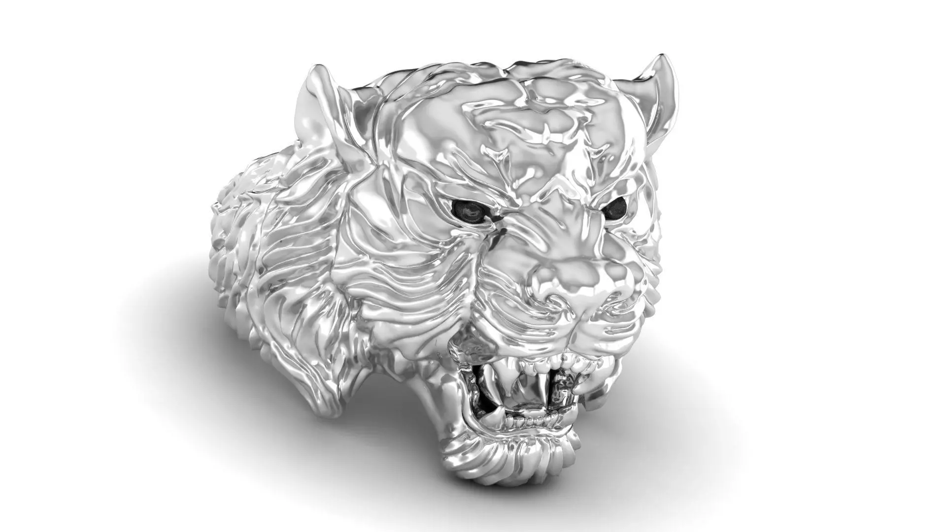 Tigher mens ring 3DM FILE 3D print model