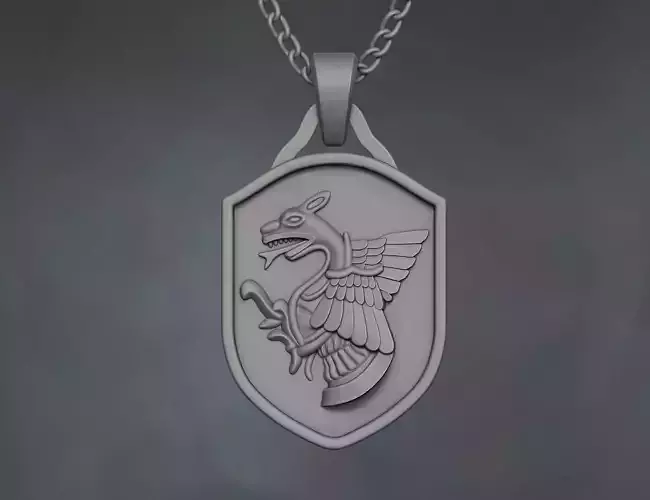 Dragon pendant necklace 