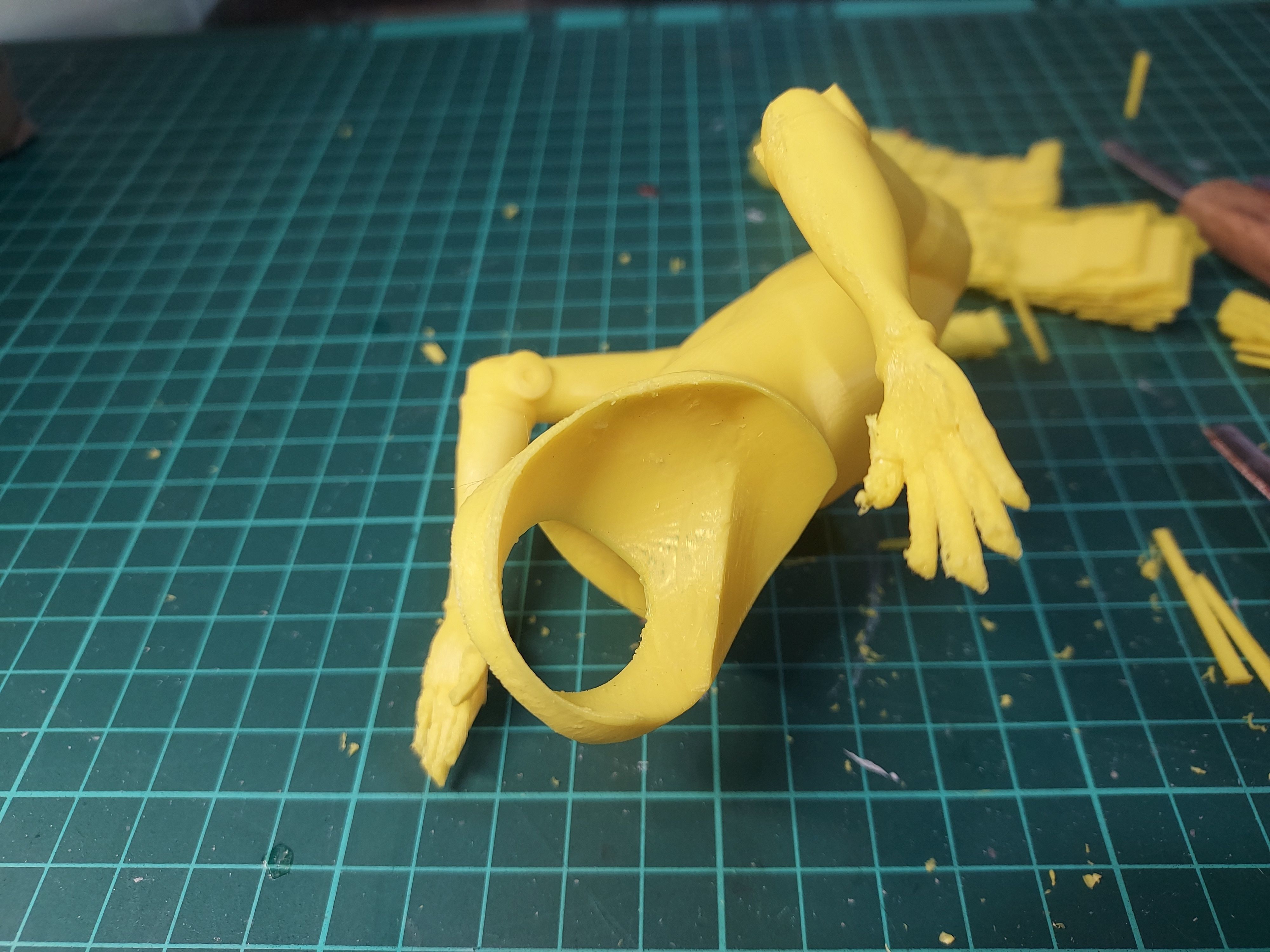 sexy robot Sci-fi Robotic 3D print model_10