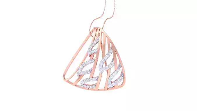 High Jewelry Pendant Earrings Set 3dm stl obj mtl gltf glb