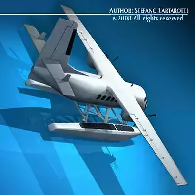 Floatplane seaplane 3D model