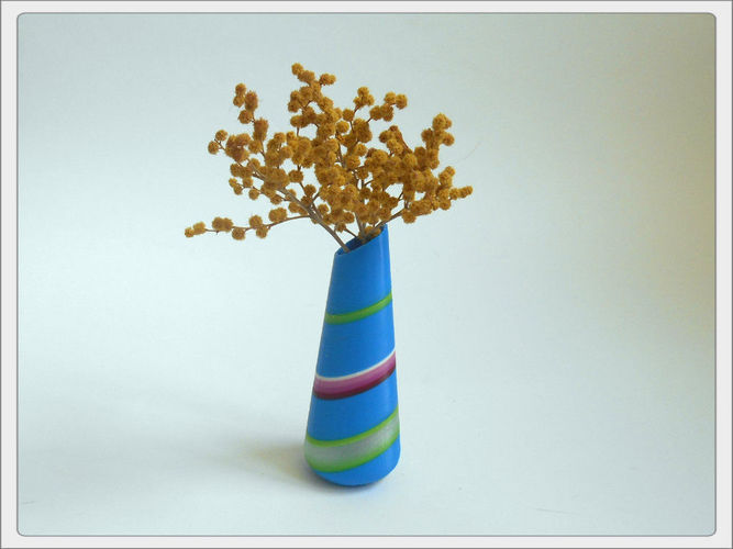 Vase with unusual pattern Free 3D print model