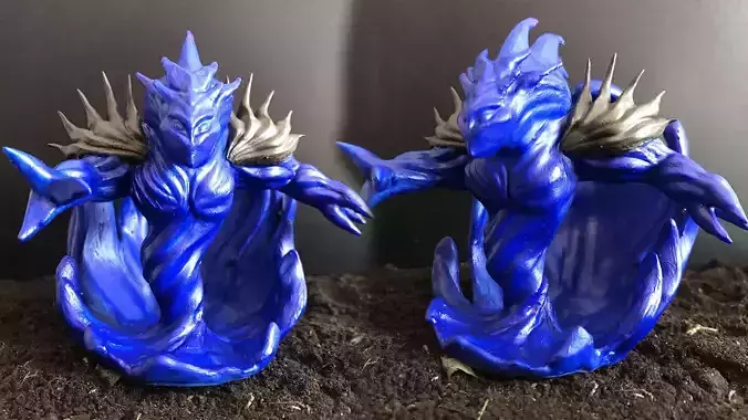 Water Elemental 3D print model