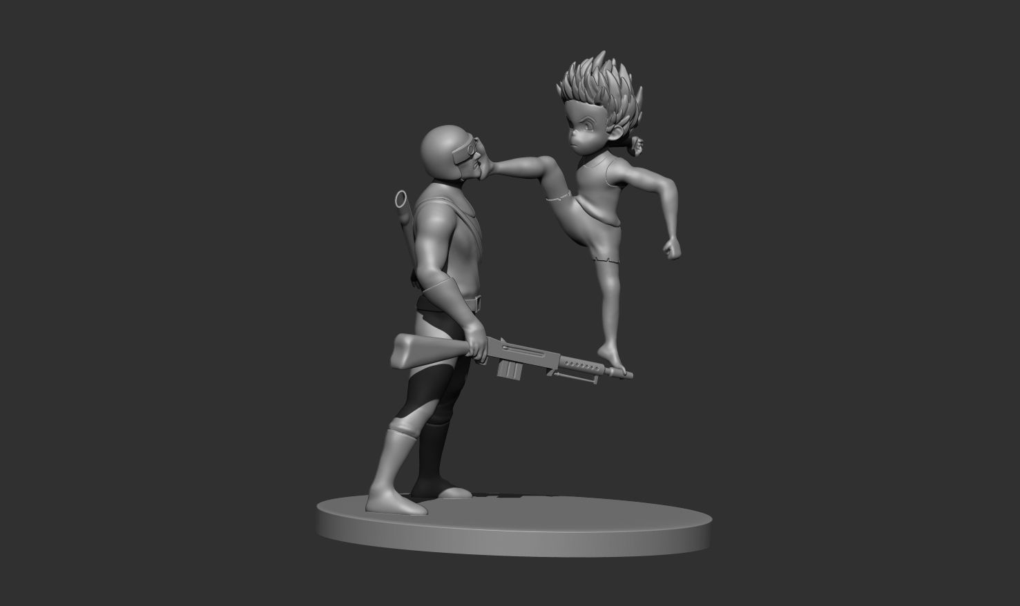 Future Boy Conan Fan art for Printing 3D print model_7