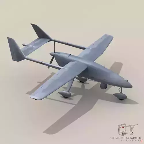Falco UAV 3D model