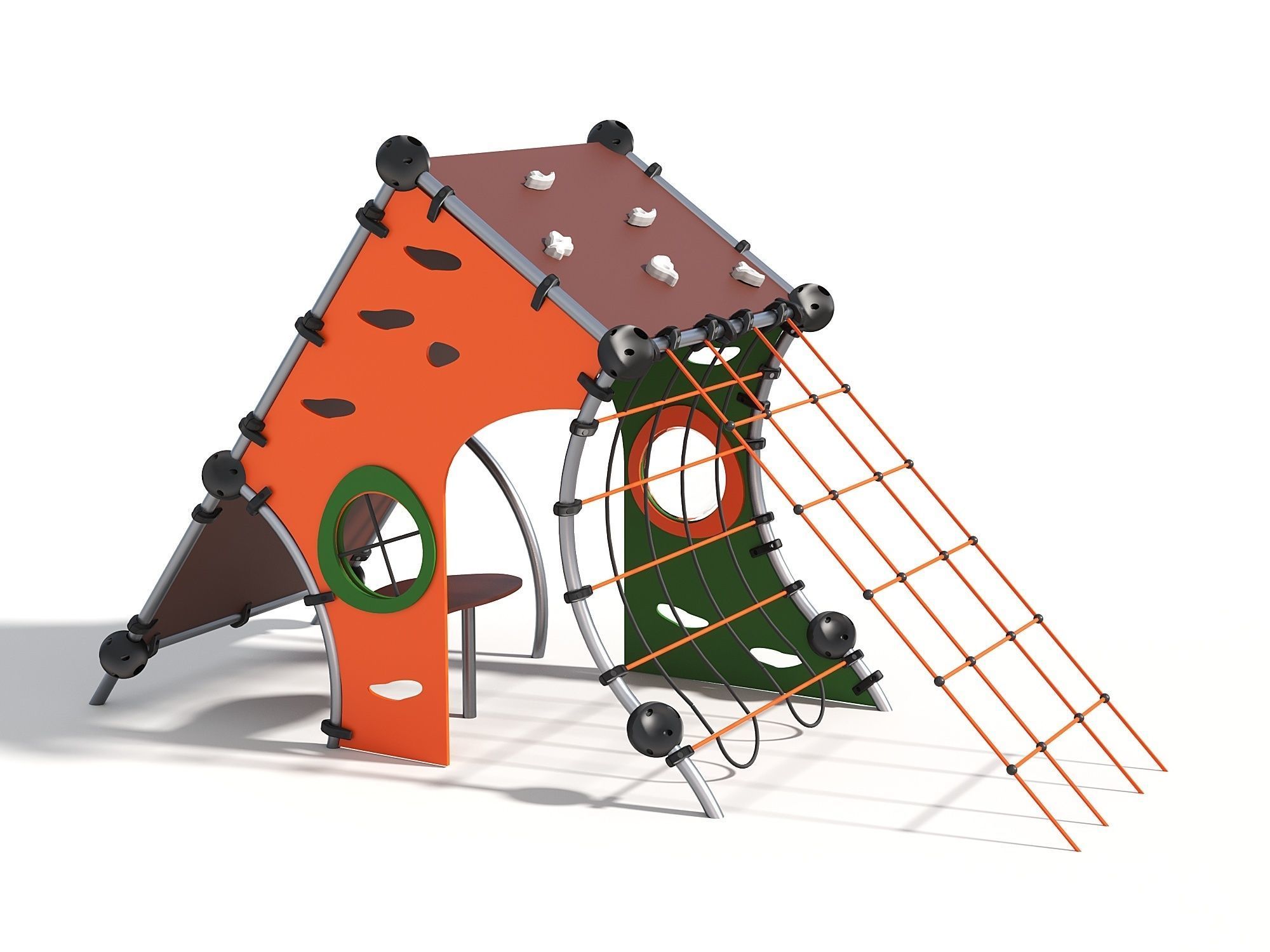 Outdoor Kids Playground - 010 3D model_7