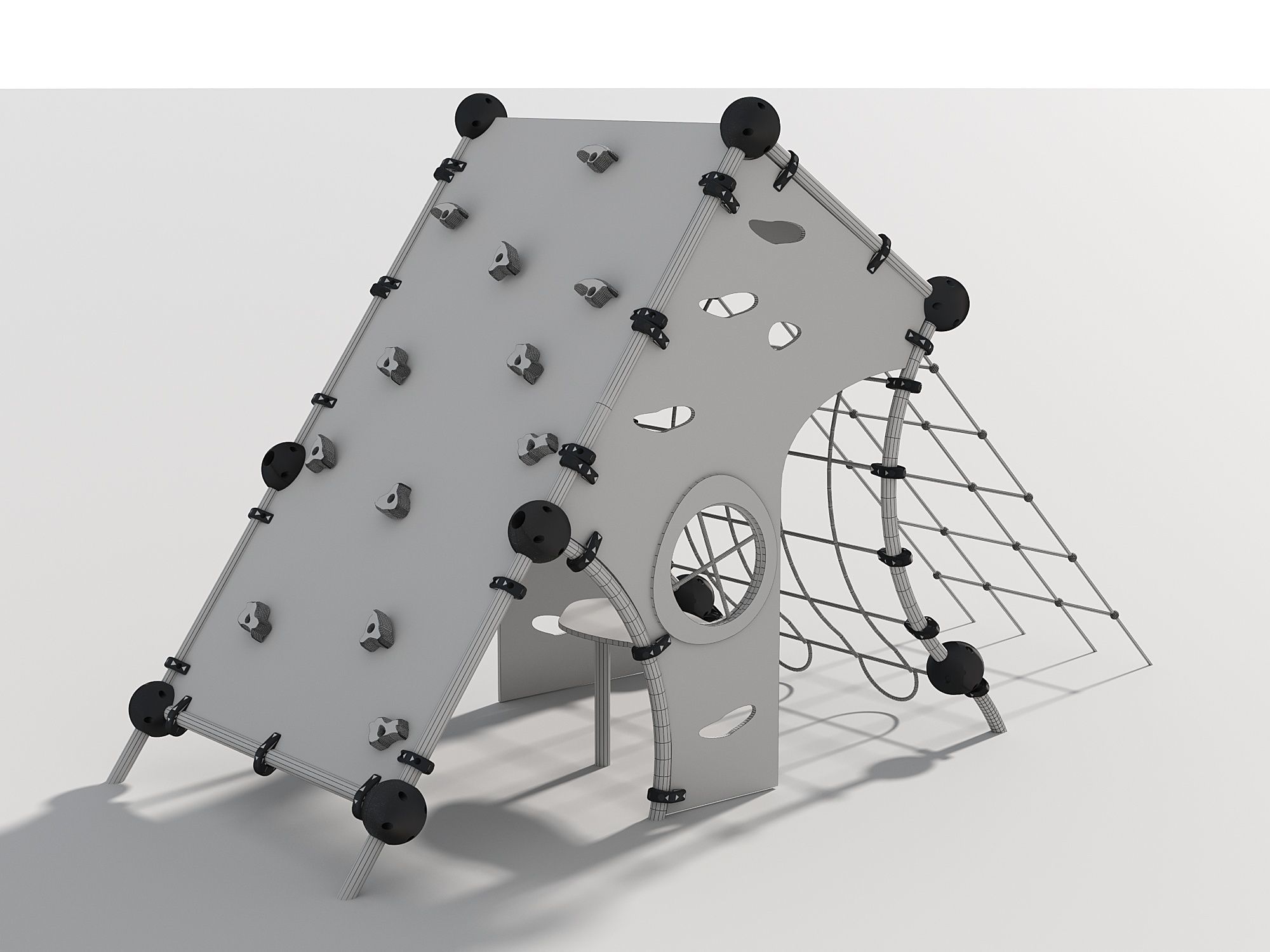 Outdoor Kids Playground - 010 3D model_17