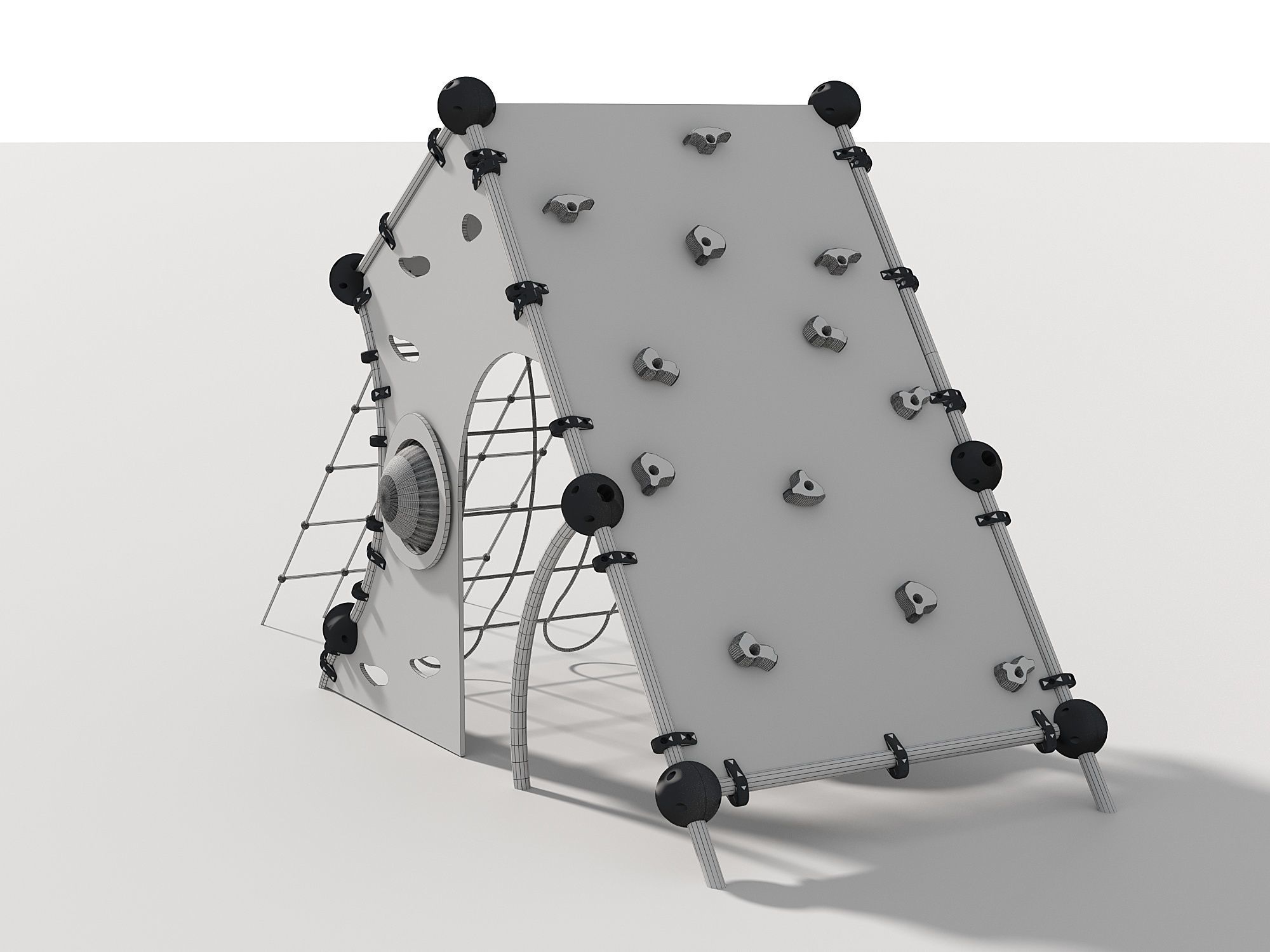 Outdoor Kids Playground - 010 3D model_13