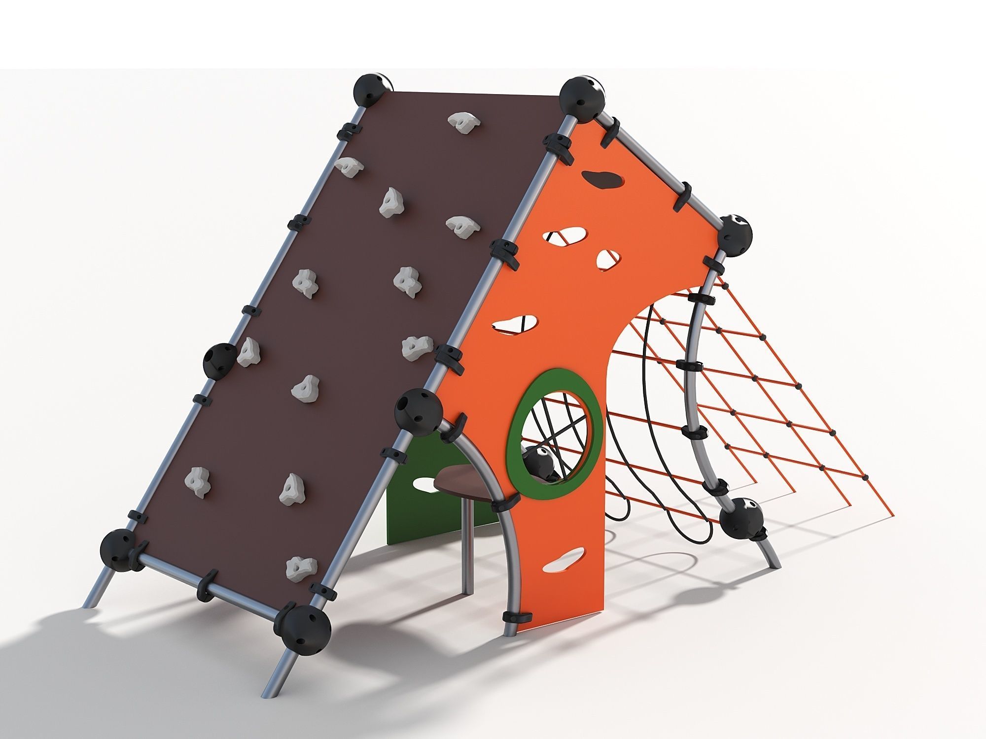 Outdoor Kids Playground - 010 3D model_8
