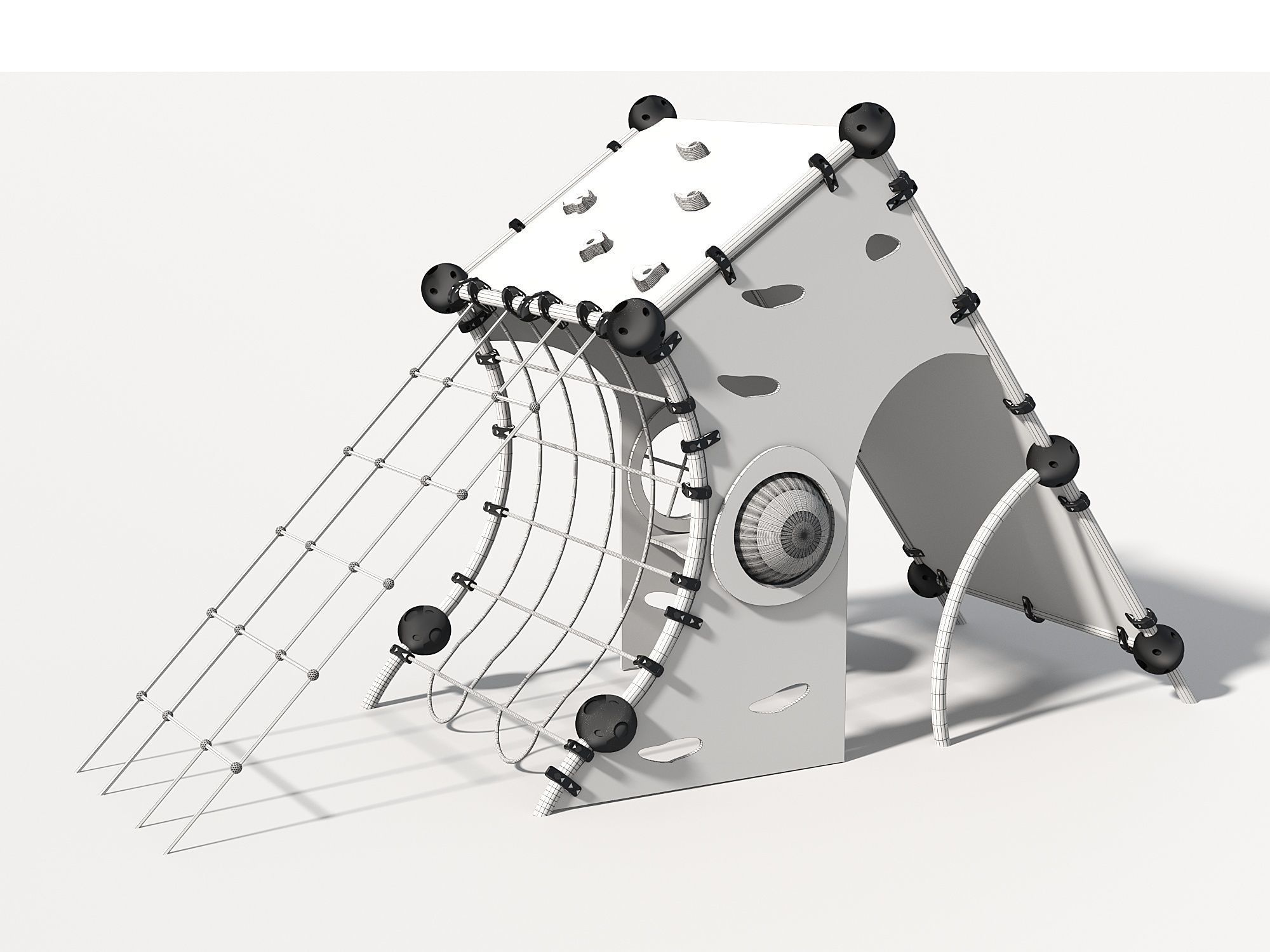 Outdoor Kids Playground - 010 3D model_15