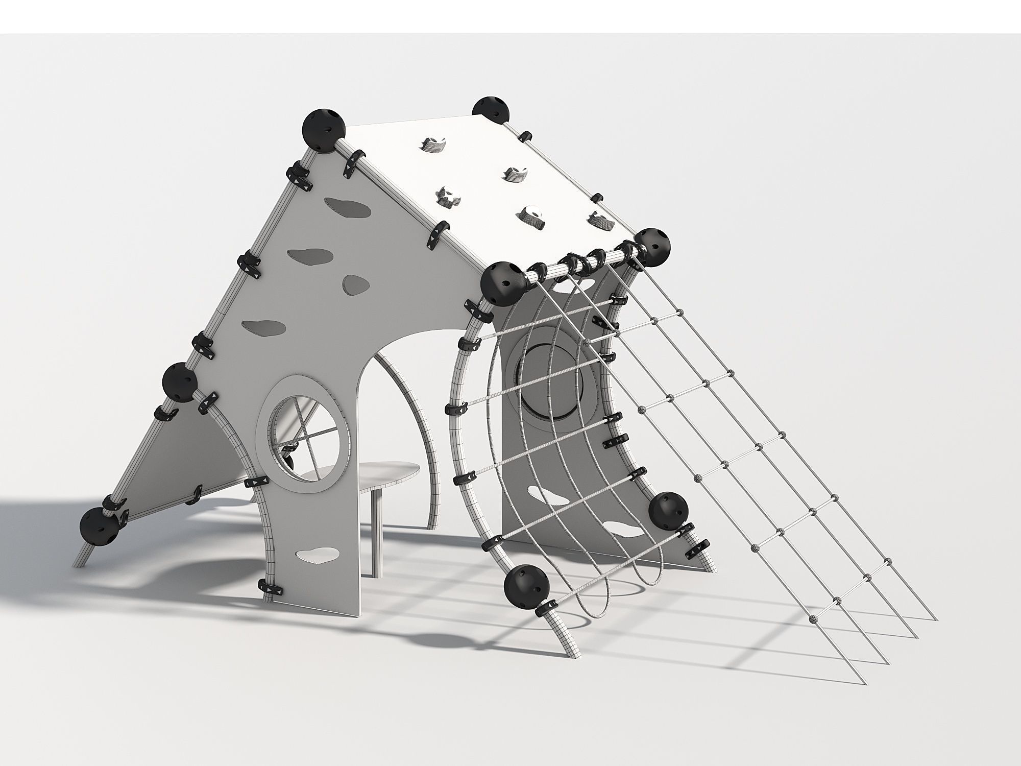 Outdoor Kids Playground - 010 3D model_18