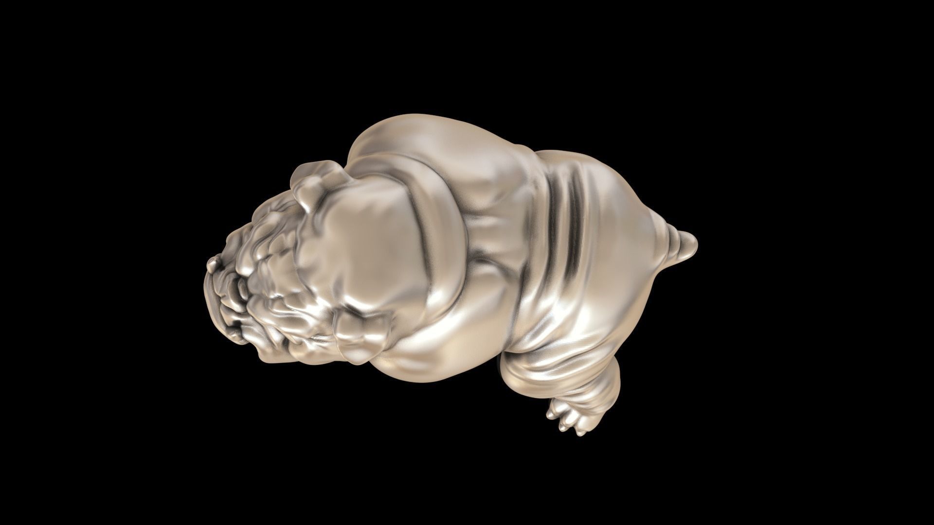 Bulldog hunting 3D print model_3