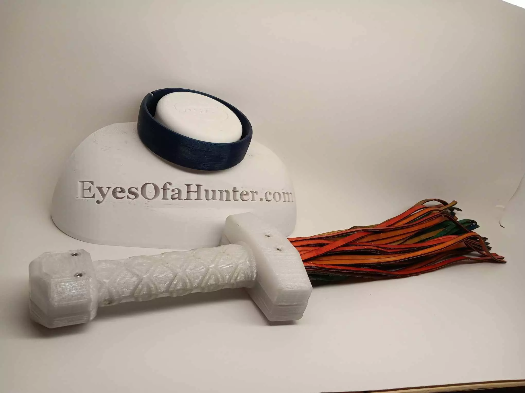 Mjolnir-Inspired Flogger Handle 3D Printable Model STL 3D print model_0