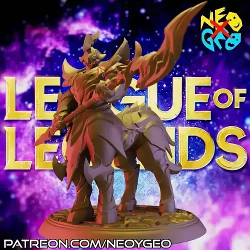 HECARIM - LEAGUE OF LEGENDS 3D print model