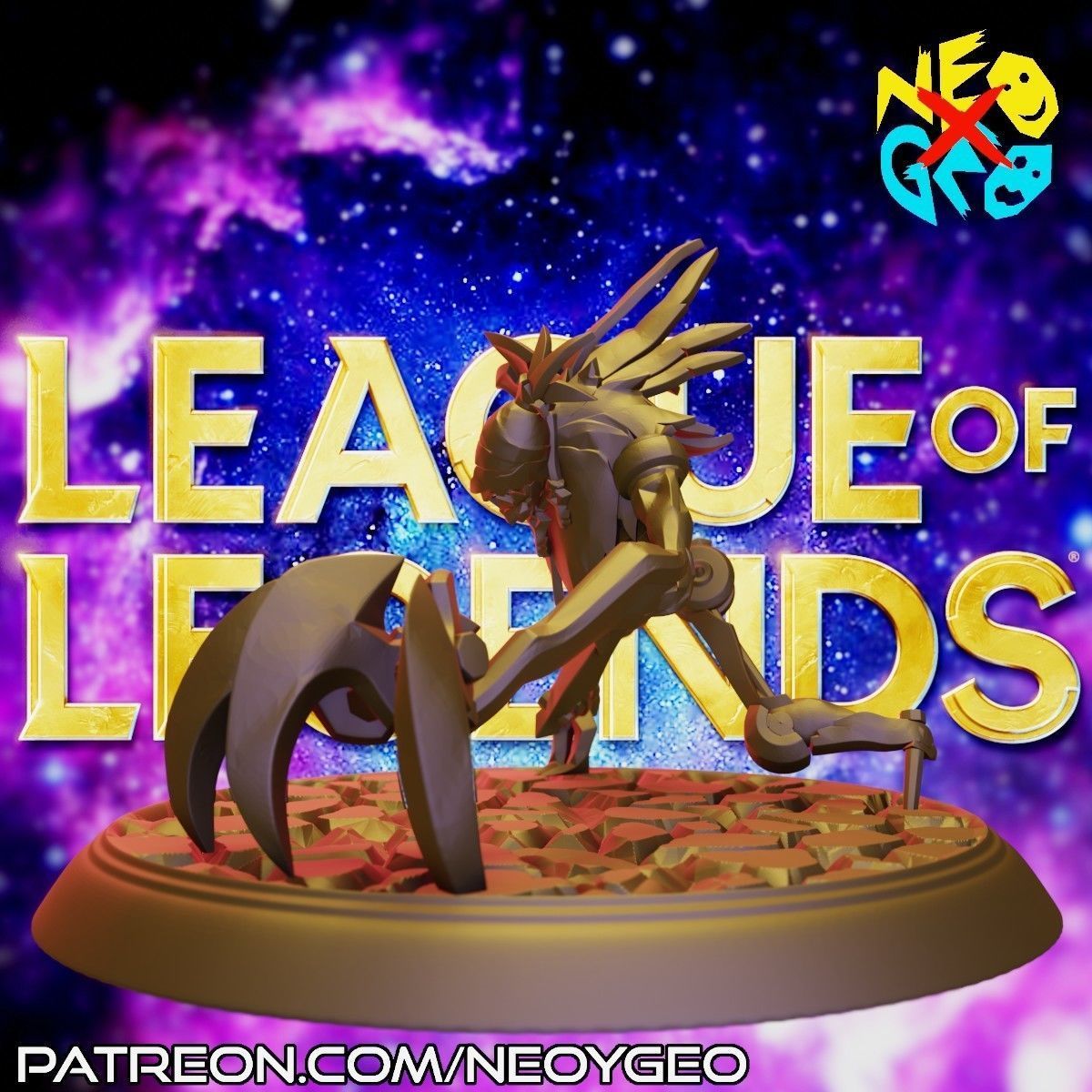 FIDDLESTICKS - LEAGUE OF LEGENDS 3D print model_1