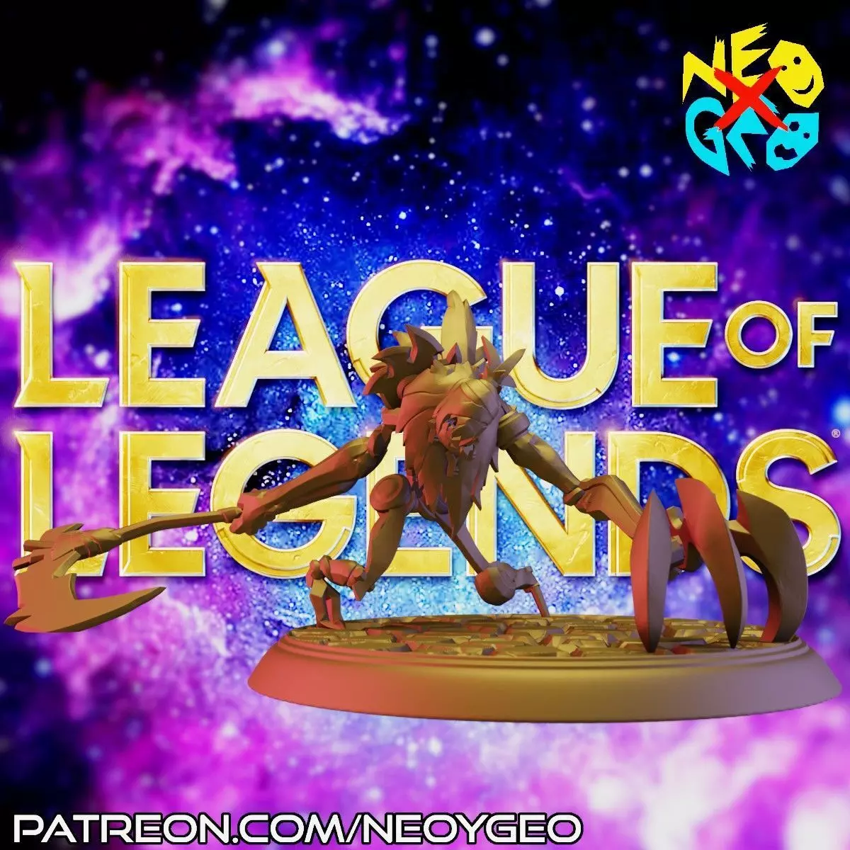 FIDDLESTICKS - LEAGUE OF LEGENDS 3D print model_0