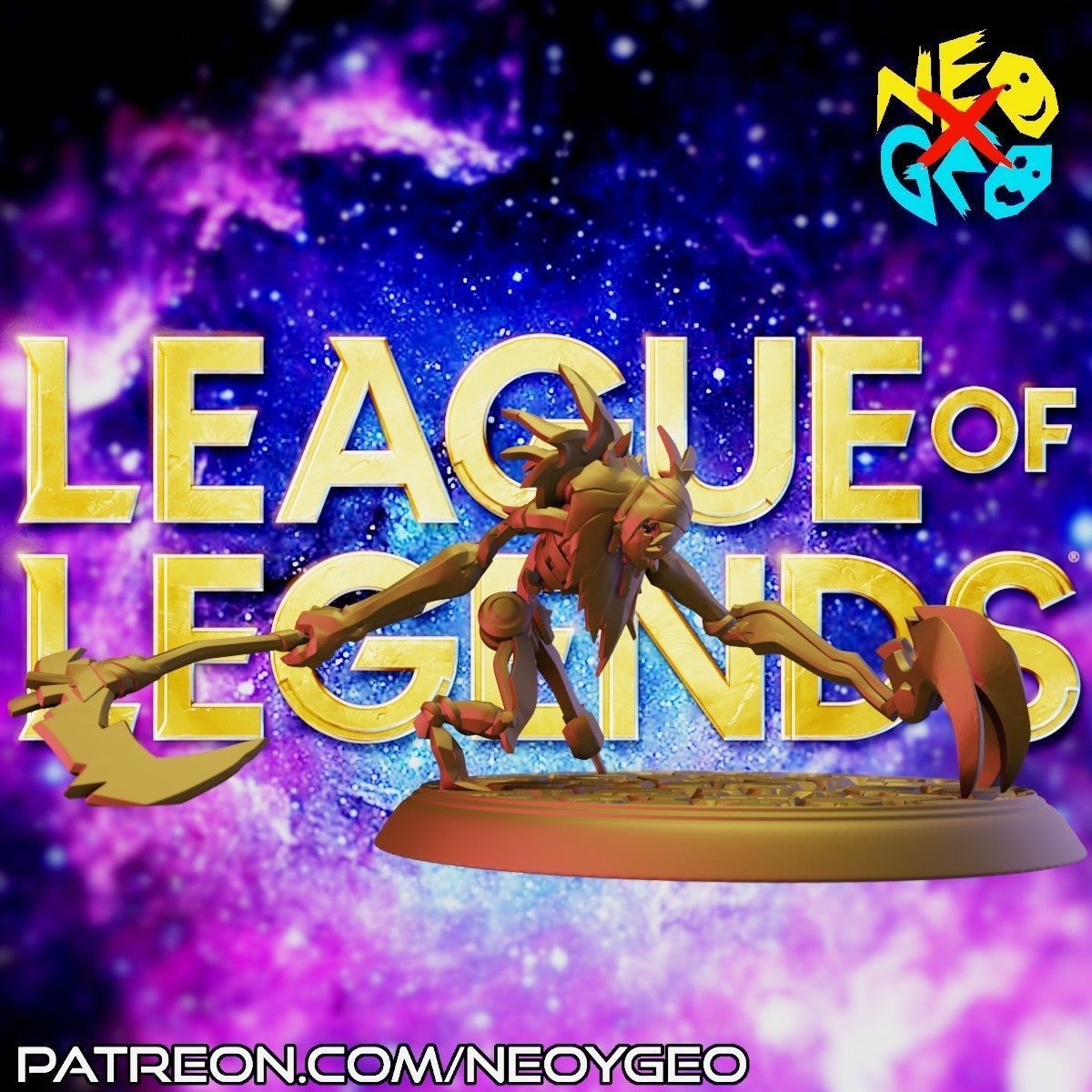 FIDDLESTICKS - LEAGUE OF LEGENDS 3D print model_2