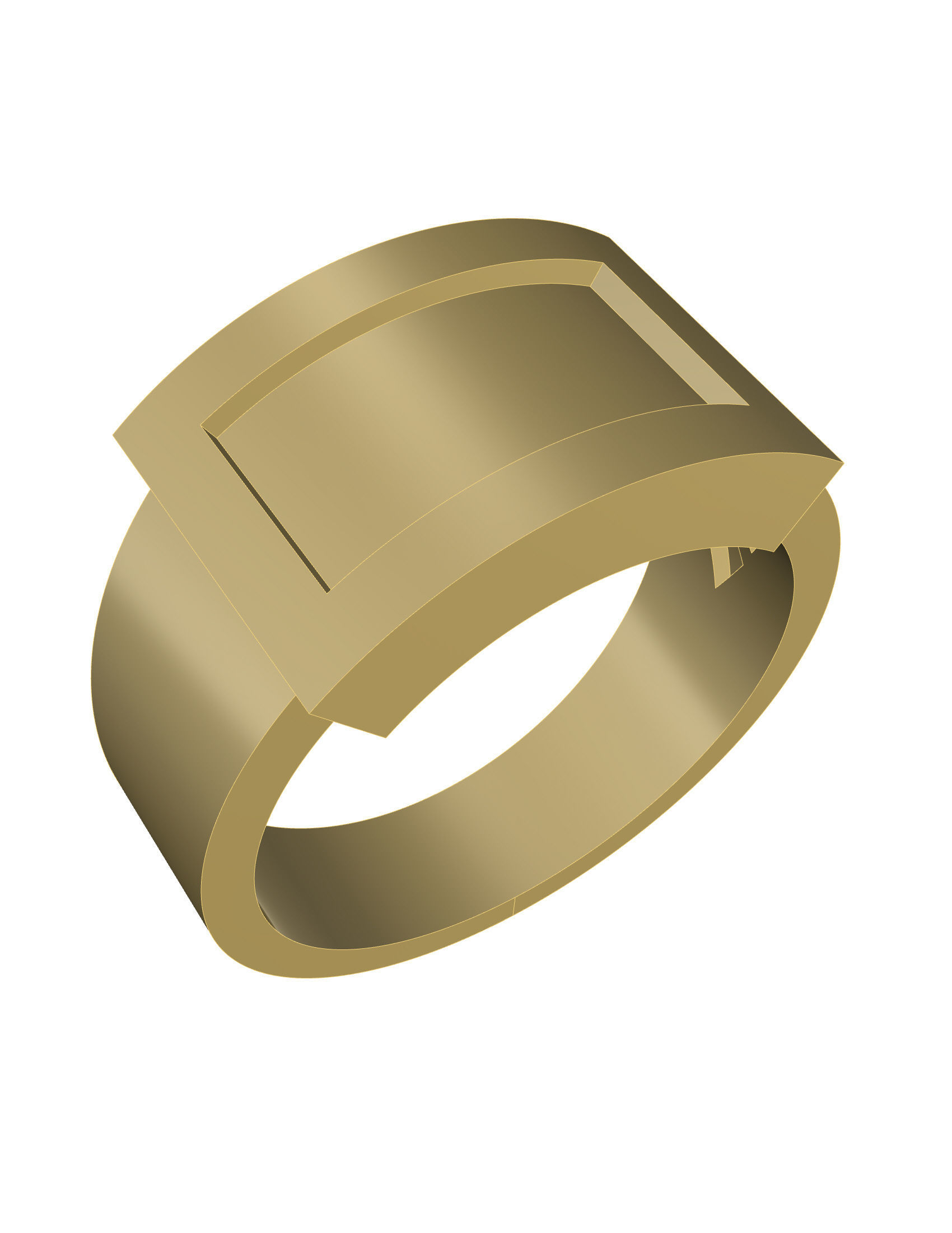 Ring Mens 3D print model_17