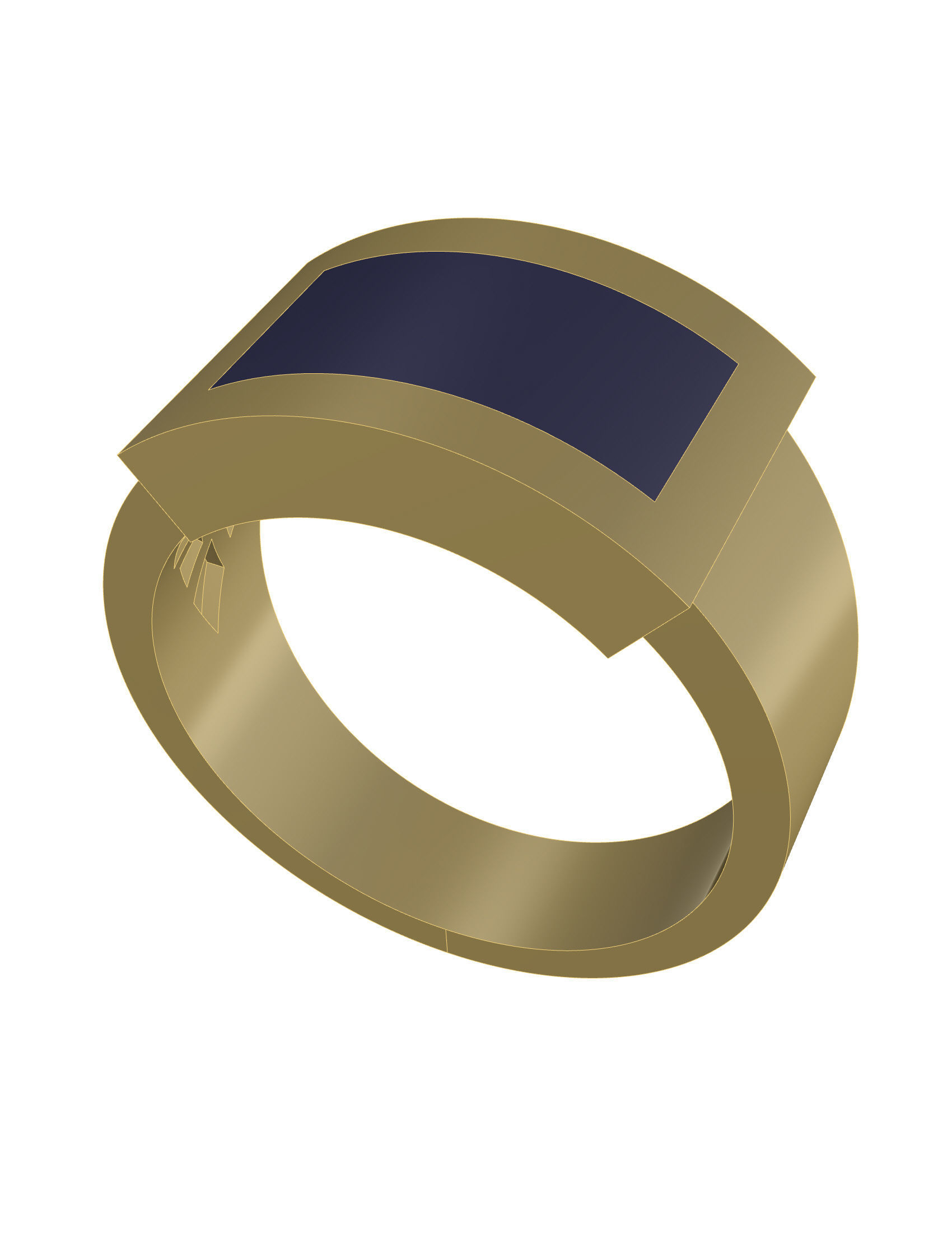Ring Mens 3D print model_2