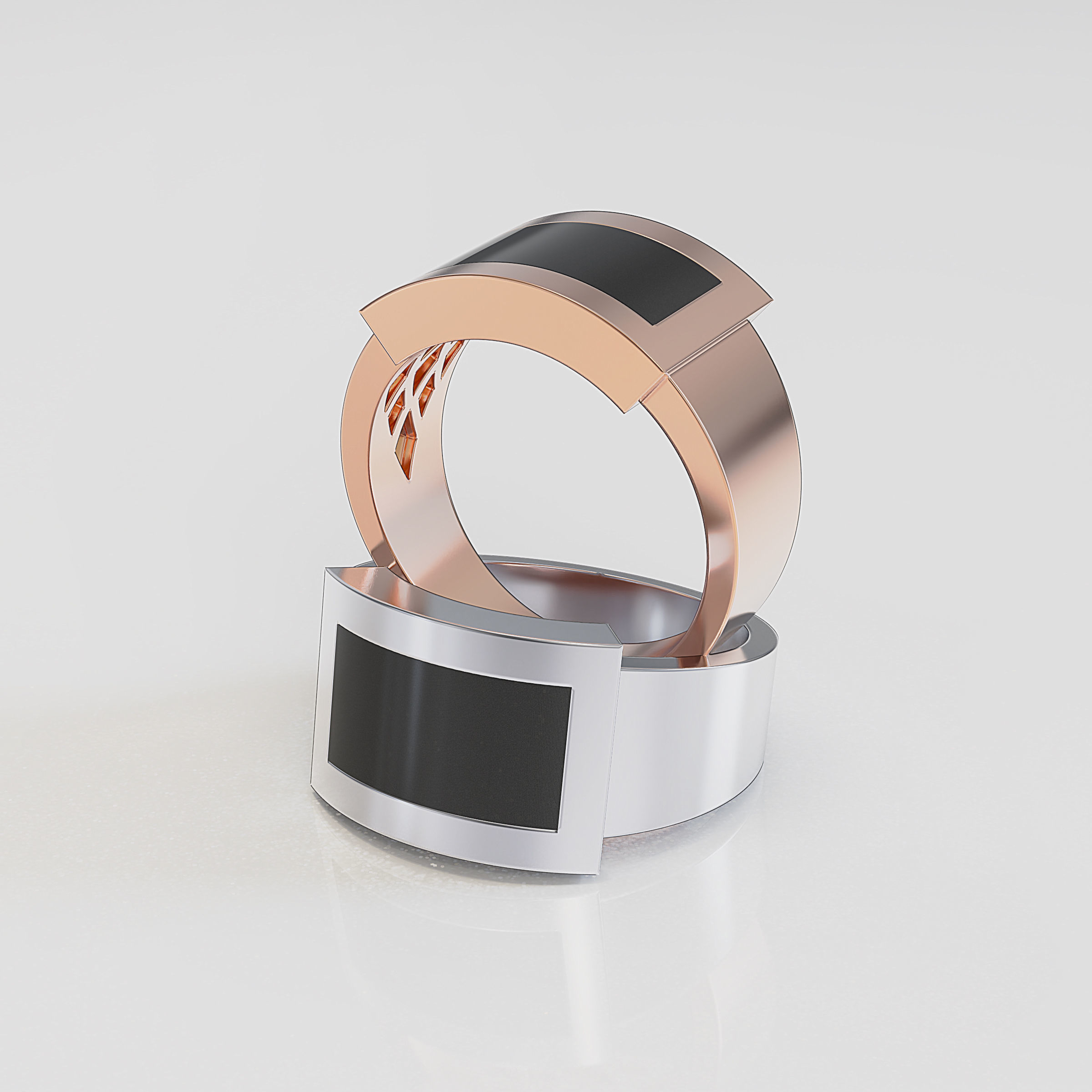 Ring Mens 3D print model_9
