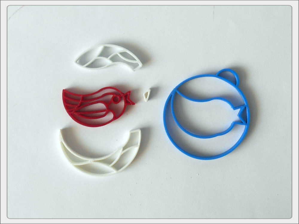 Christmas bird Free 3D print model_2