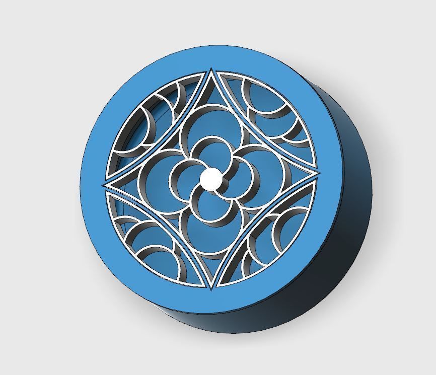 Round box Free 3D print model_4