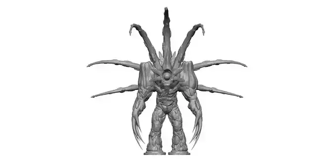 Lava Creature idle 3D print model