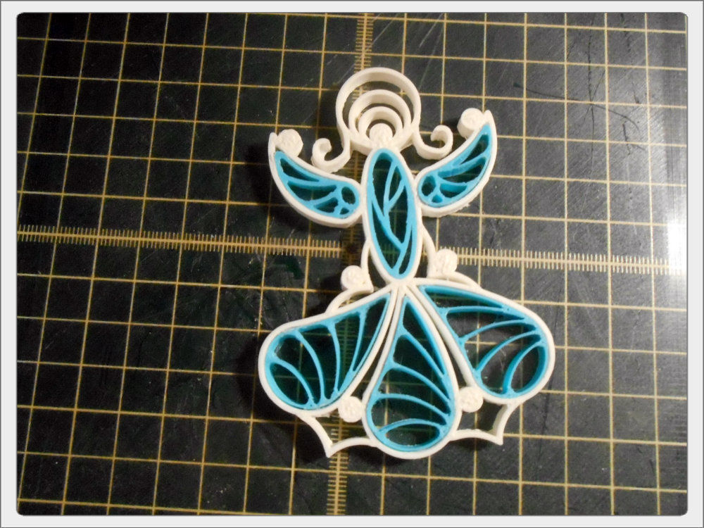 Christmas Angel Free 3D print model_1