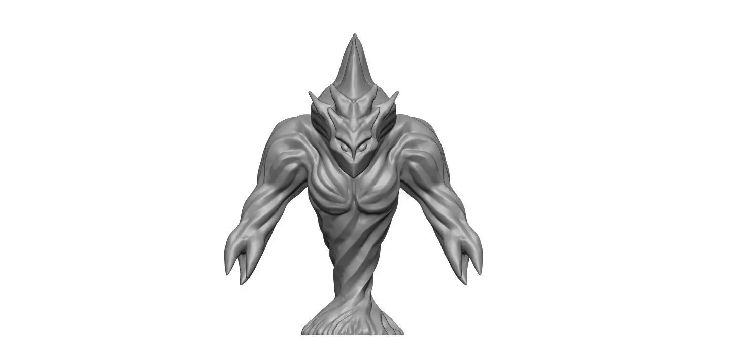 Water Elemental no shoulder pads 3D print model_0